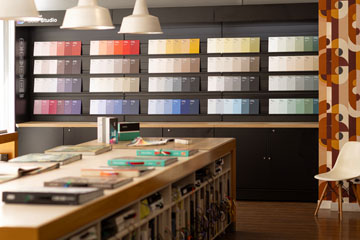 Le mur de couleur Le mur de couleur